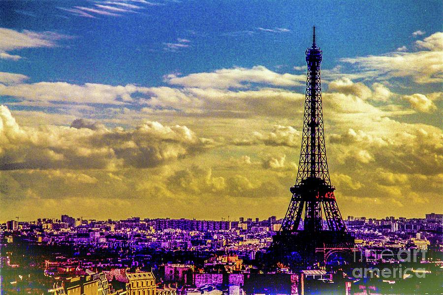 Paris Photograph - Eiffel Tower - La Tour Eiffel - Paris, France  by D Davila