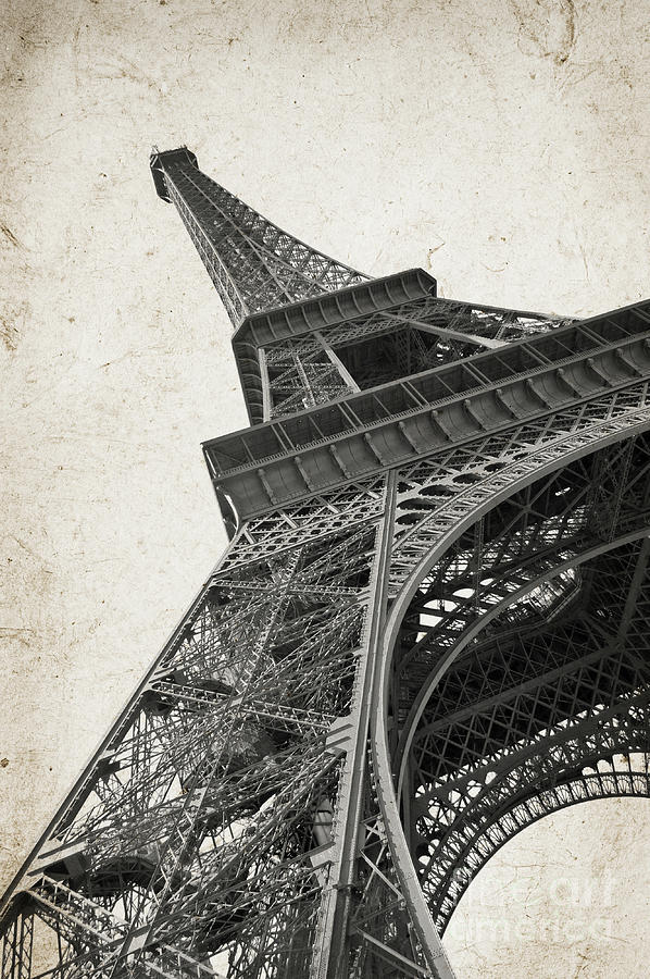 Eiffel tower, Paris France Photograph by Delphimages Photo Creations