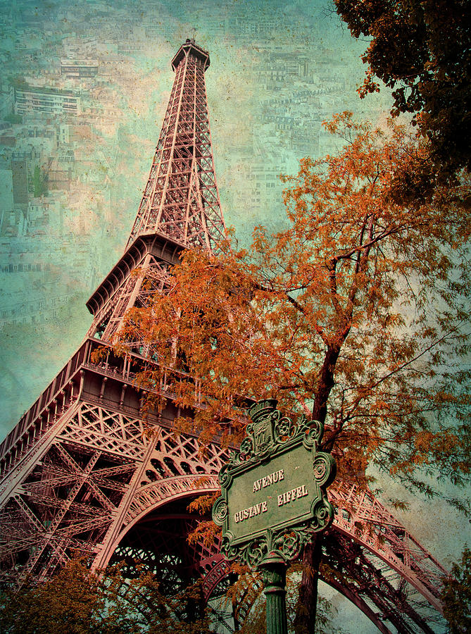 Eiffel Tower - Paris, France Photograph by Denise Strahm