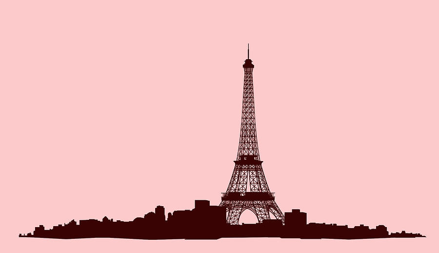 Eiffel Tower, Paris, France Drawing by Ralf Hiemisch
