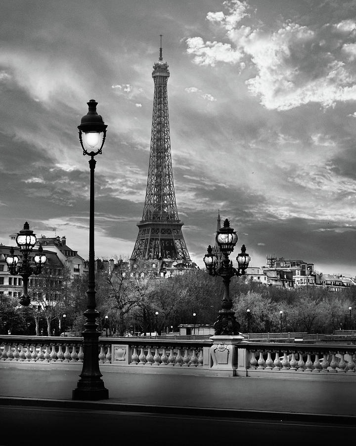 Eiffel Tower Paris Photograph by James Bethanis