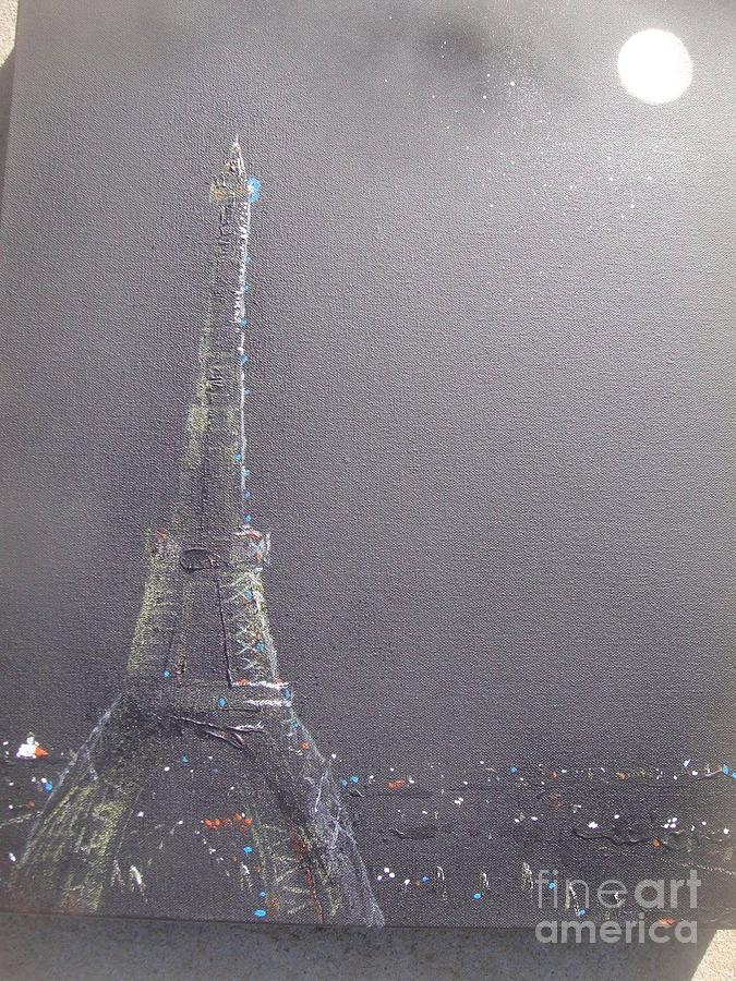 Eiffel Tower Painting by Patrick Grills