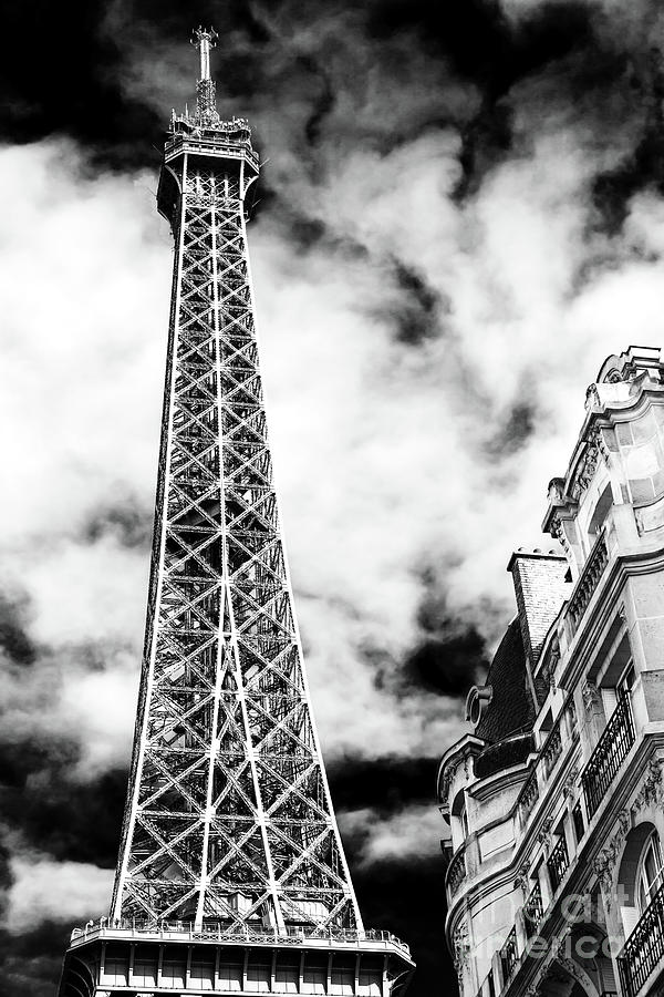 Eiffel Tower Rising in Paris Photograph by John Rizzuto