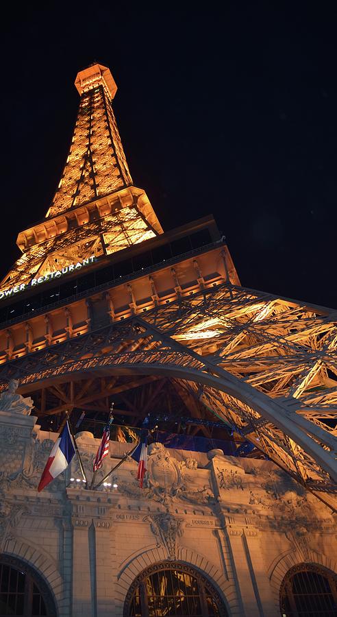 Eiffel Tower-The Paris-Vegas Photograph by Bnte Creations