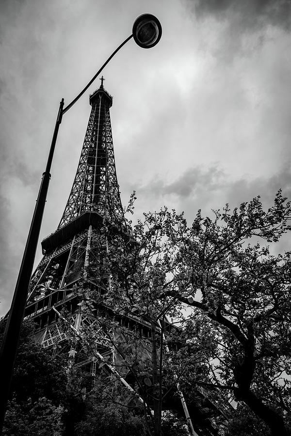 Eiffel Towering Photograph by James L Bartlett