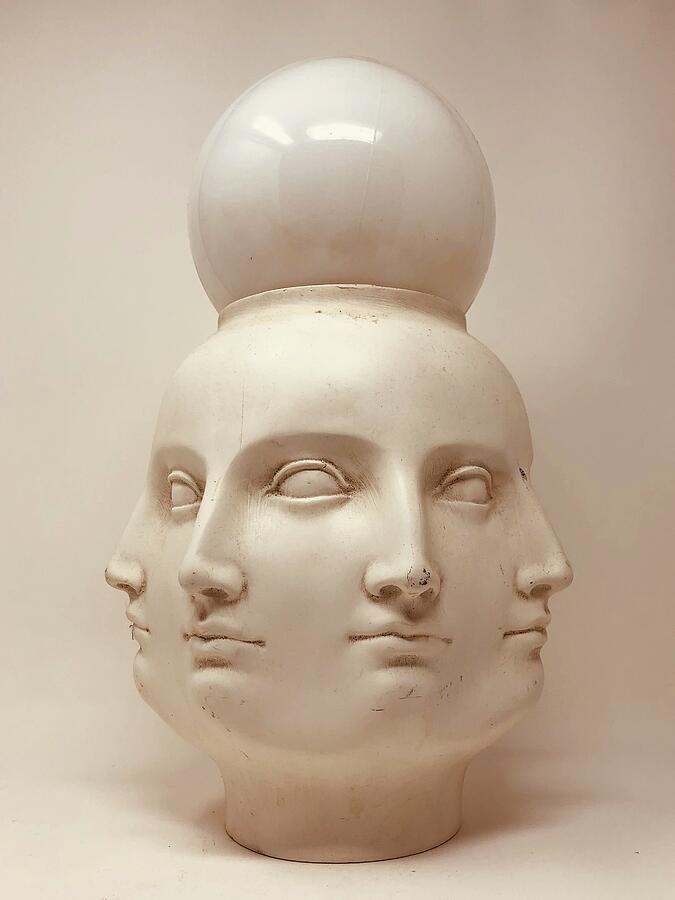Eight Face Vase Head Photograph by Douglas Fromm