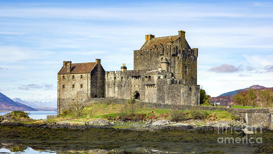 Eilean Donan Castle Close Up From Water - Dornie, Highland Scotland Photograph by Jeff Saunders Eilean Donan Castle Close Up From Water - Dornie, Highland Scotland Photograph by Jeff Saunders