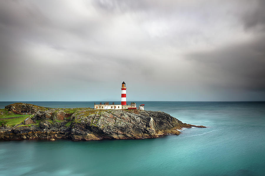 Eilean Glas Lighthouse 4 Photograph by Grant Glendinning