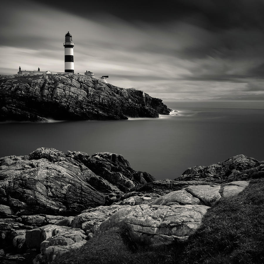 Eilean Glas Lighthouse II Photograph by Dave Bowman