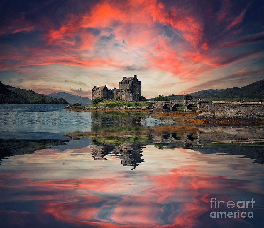 Eileann Donan Castle Scotland Photograph by Jack Torcello