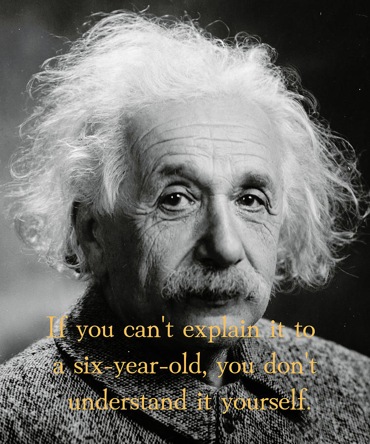 Einstein and Six Year Olds Digital Art by Diane Hocker | Pixels