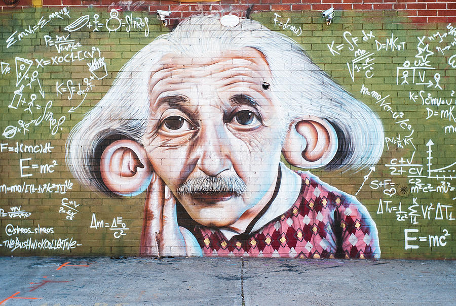 EINSTEIN in Bushwick by sipros_sipros Photograph by Eugene Nikiforov