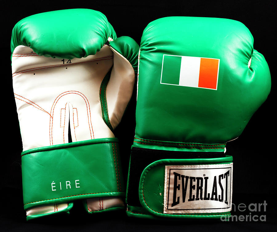 Eire Boxing Gloves Photograph by John Rizzuto