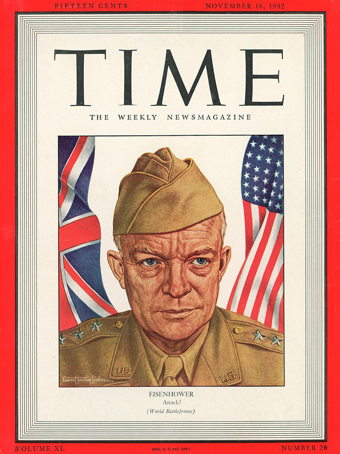 Eisenhower - 1942 Photograph by Ernest Hamlin Baker