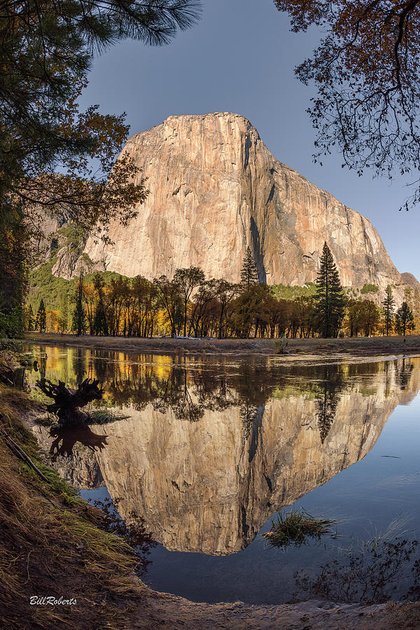 El Capitan Reflection Photograph by Bill Roberts