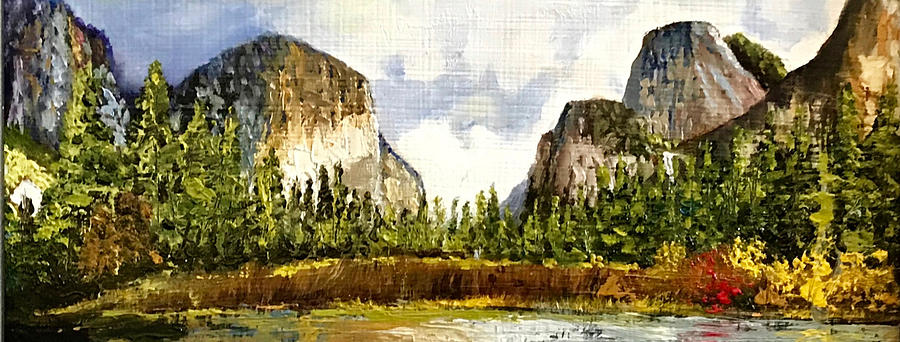 El Capitan Painting by Shawn Smith