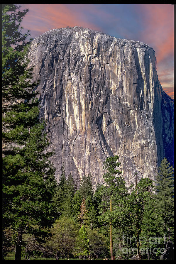 El Capitan Yosemite NP Photograph by David Zanzinger
