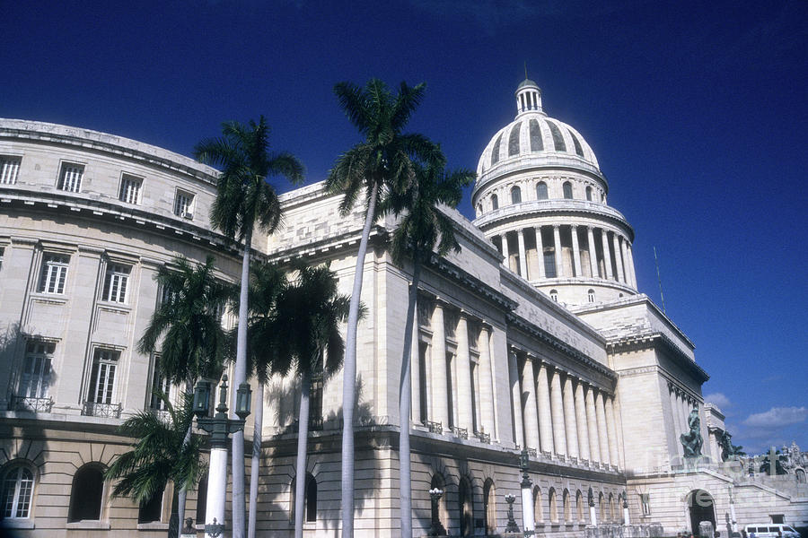 El Capitolio Building Havana Cuba Photograph by James Brunker