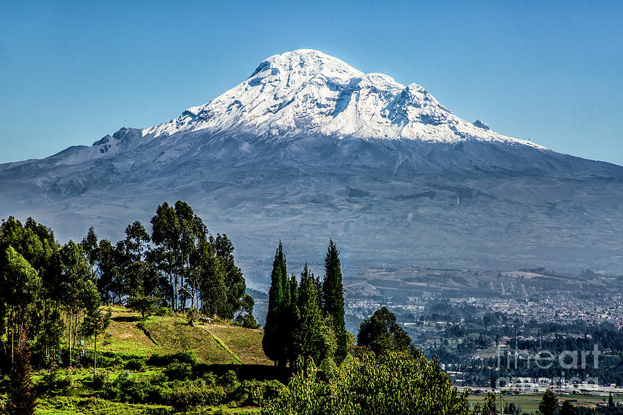 El Chimborazo Photograph by Kathy McClure