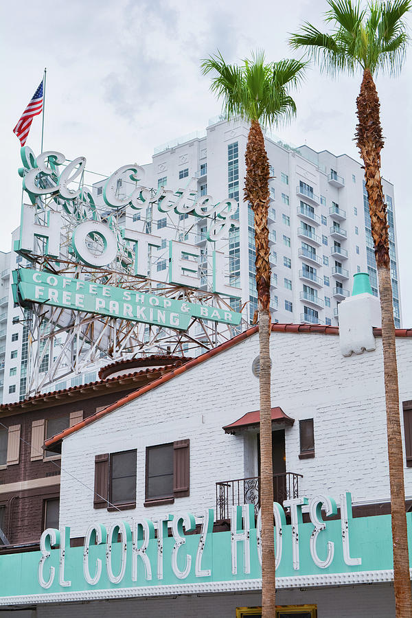 El Cortez Hotel Las Vegas Photograph by Kyle Hanson
