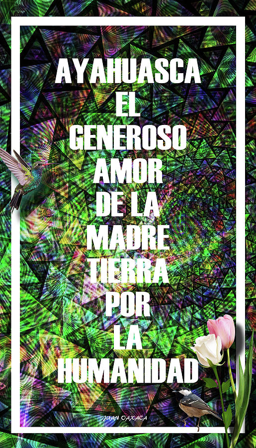 El Generoso Amor De La Madre Tierra Digital Art by J U A N - O A X A C A