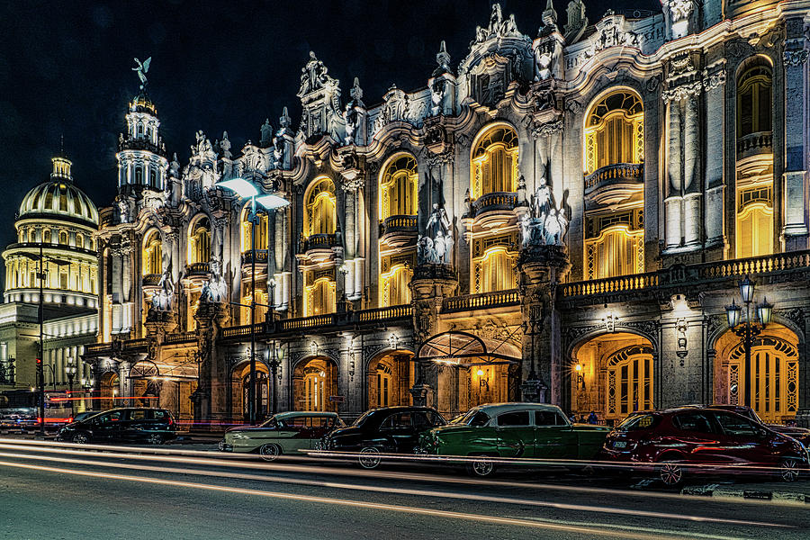 El Gran Teatro de La Habana Photograph by Chris Lord
