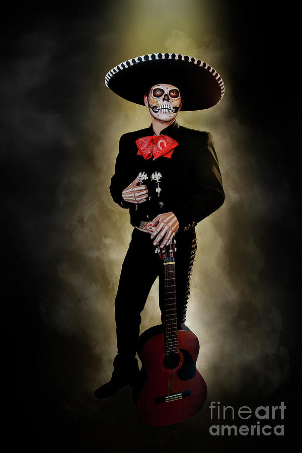 El Mariachi Catrin Photograph by Rodrigo Reyes Marin - Pixels