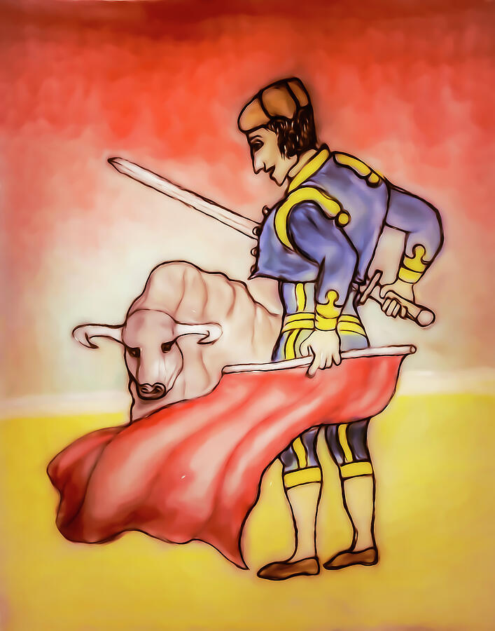 El Matador Drawing by Michelle Saraswati