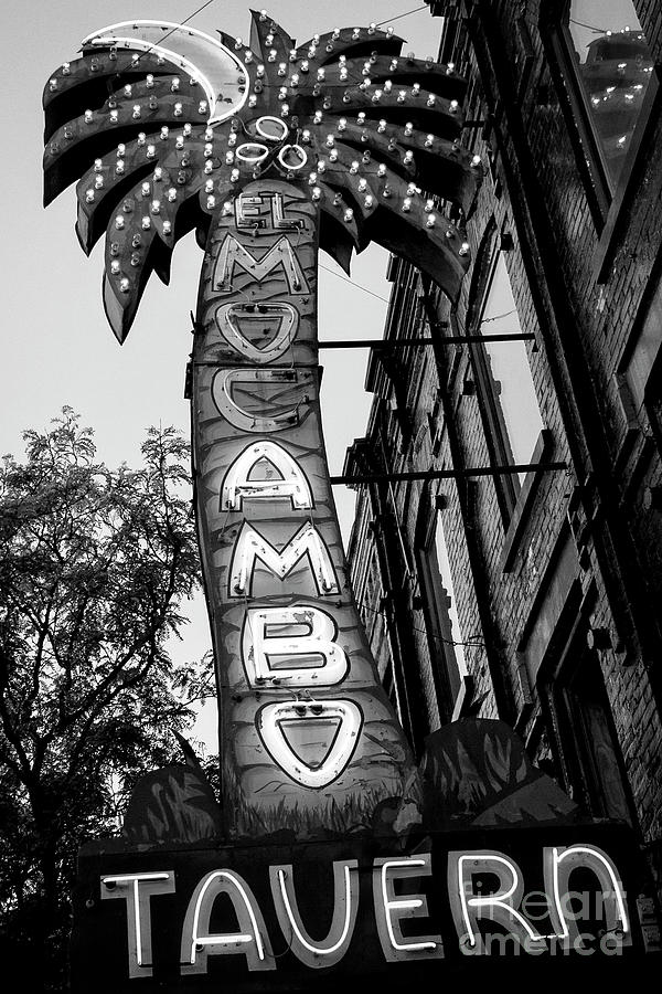 El Mocambo in Black and White Photograph by Lenore Locken