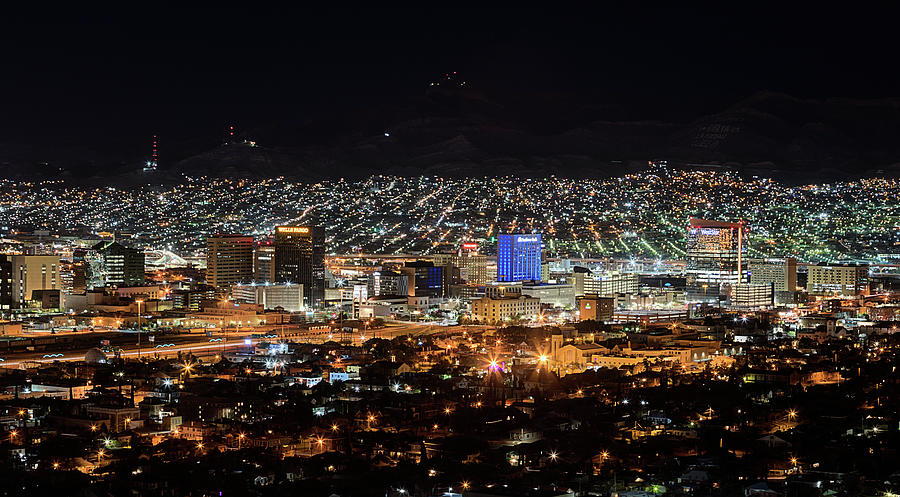 El Paso Nights Photograph by JC Findley
