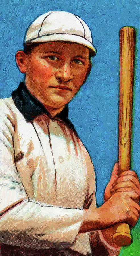 El Principe De Gales Simon Nicholls Baseball Game Cards Oil Painting Painting