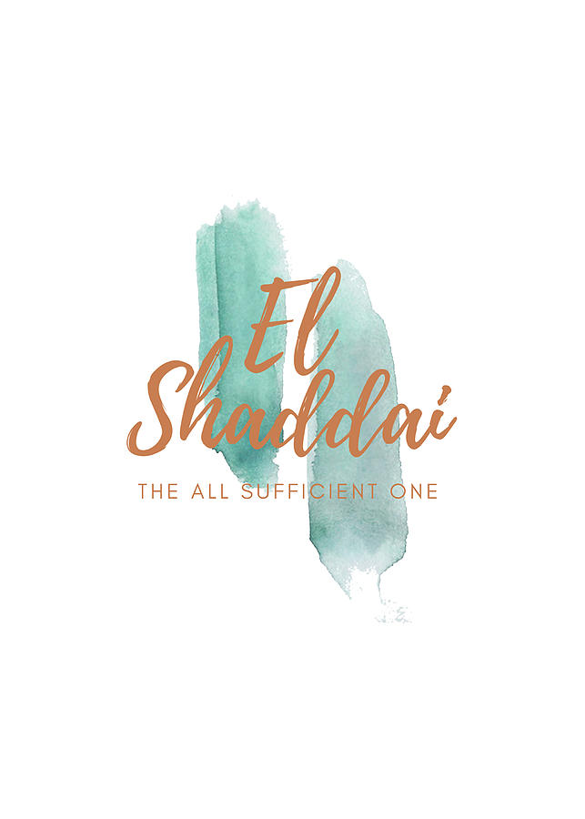 El Shaddai Digital Art by Elizabeth Hodes | Pixels