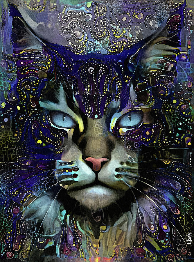 Cat Lea Roche Diamond Painting