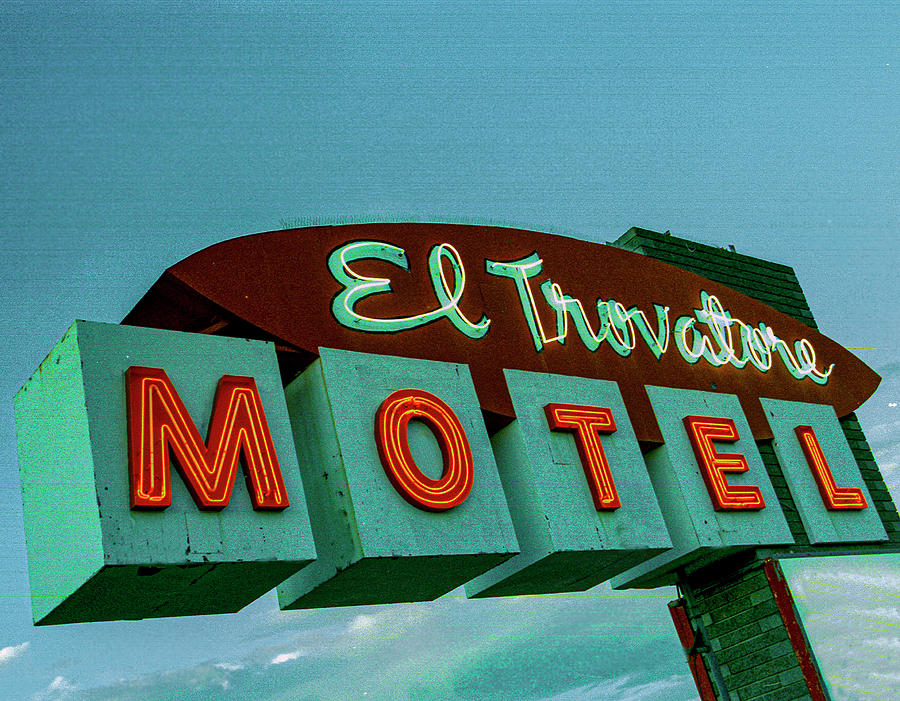 El Travator Motel 2003 Photograph by Matthew Bamberg