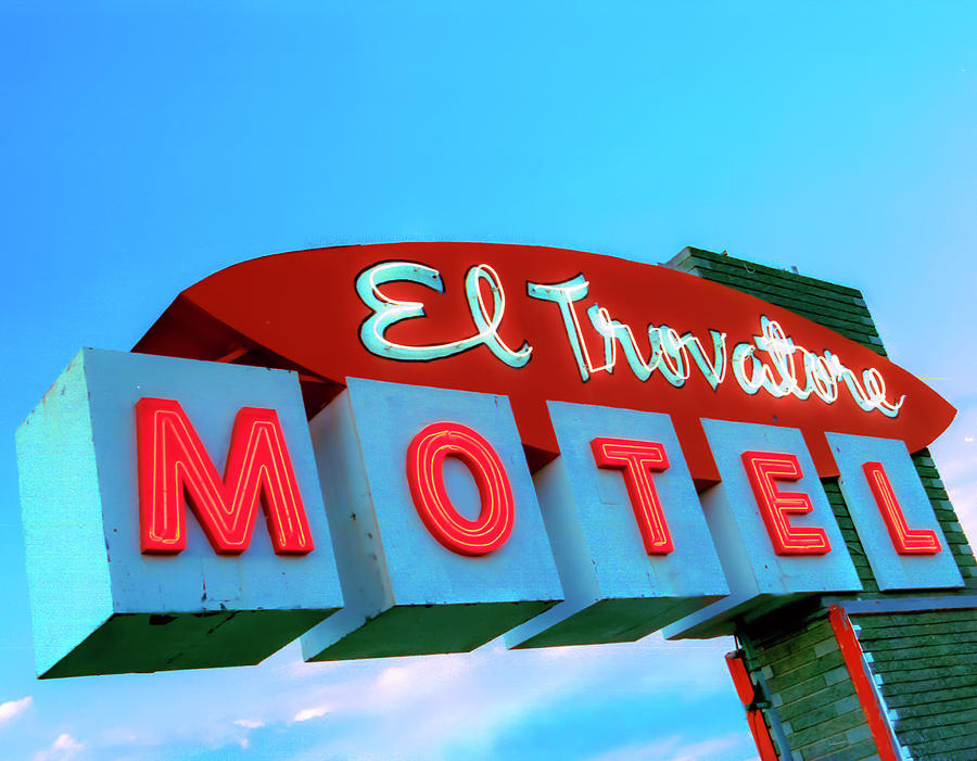 El Trovatore Motel Arizona Photograph by Matthew Bamberg