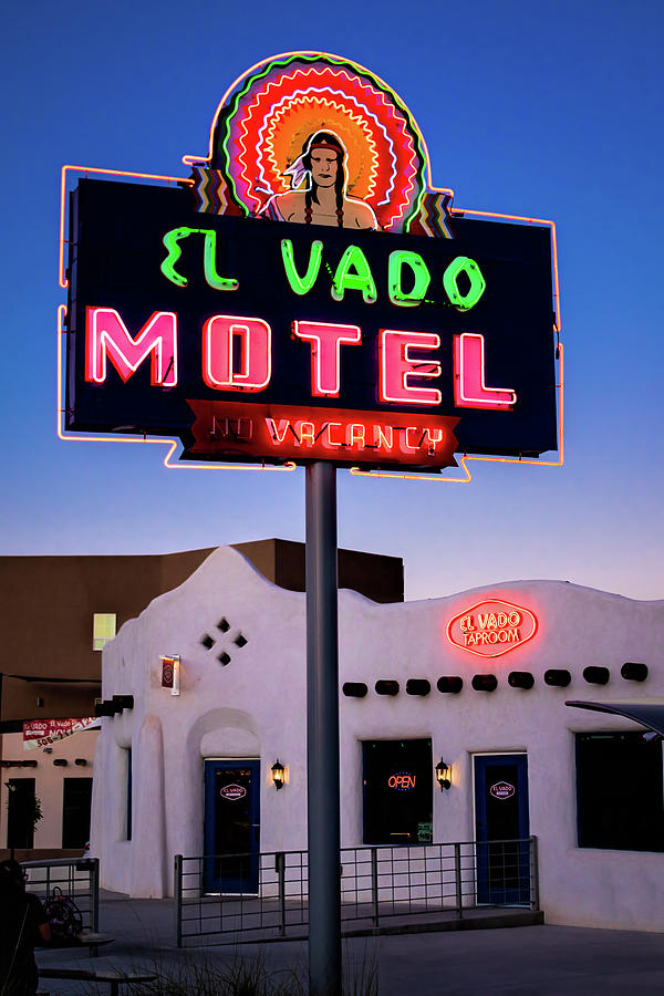 El Vado Motel Photograph by Mark Chandler - Fine Art America