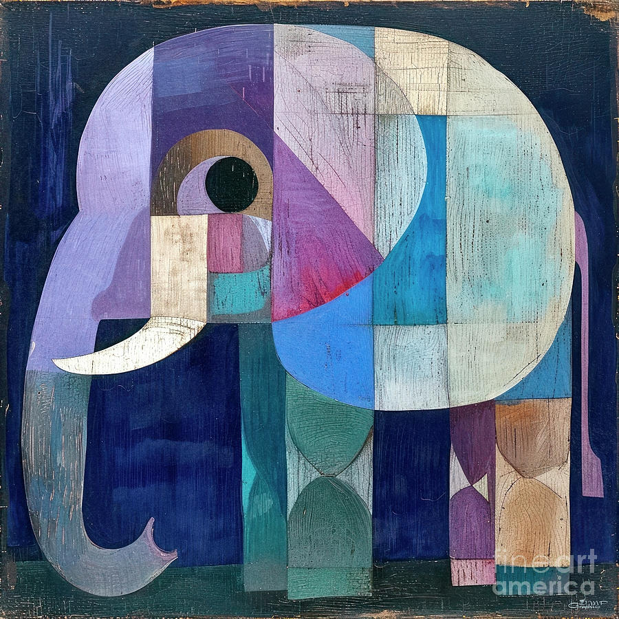 Ela Elephant Digital Art by Jutta Maria Pusl