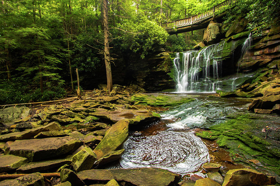 Elakala Falls - Blackwater Falls State Park, West Virginia Photograph 