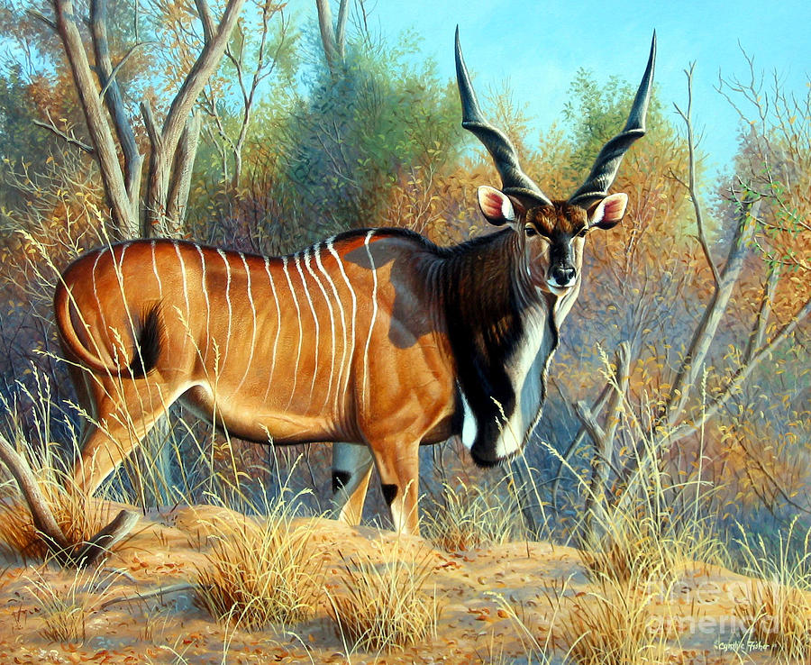 Eland Painting by Cynthie Fisher