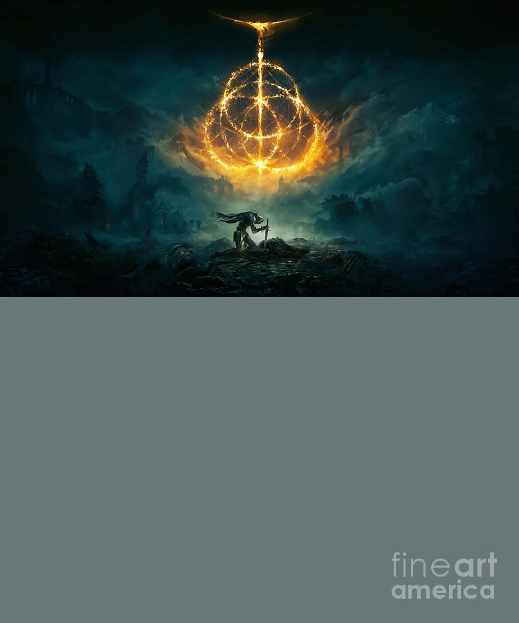 Elden Ring Emblem Photographic Print Digital Art by Deriyah Vasquez