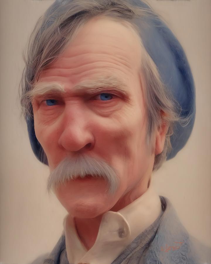 Elder Gentleman Six Digital Art by David Luebbert