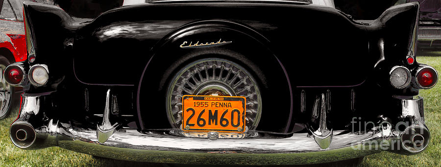 Cars Photograph - 1955 Eldorado by Steven Digman Cars Photograph - 1955 Eldorado by Steven Digman