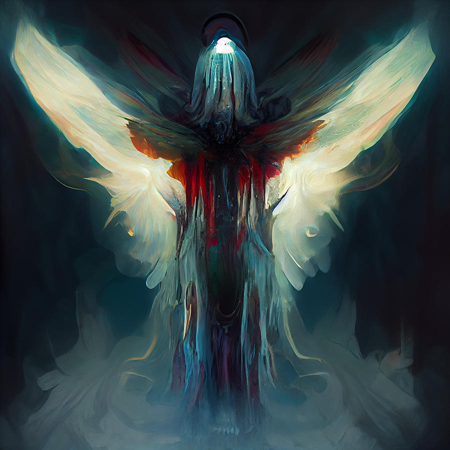Eldritch Angel - Monster Digital Art by Sean Atkinson - Fine Art America