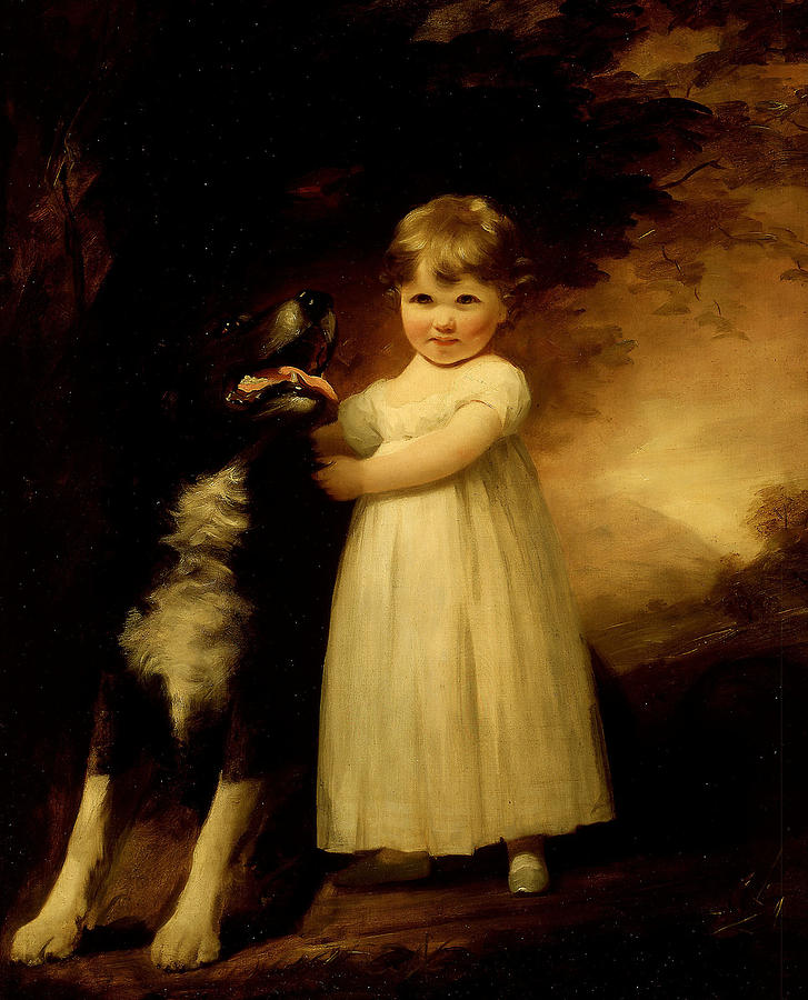 Eleanor Margaret Gibson-Carmichael Painting by Henry Raeburn