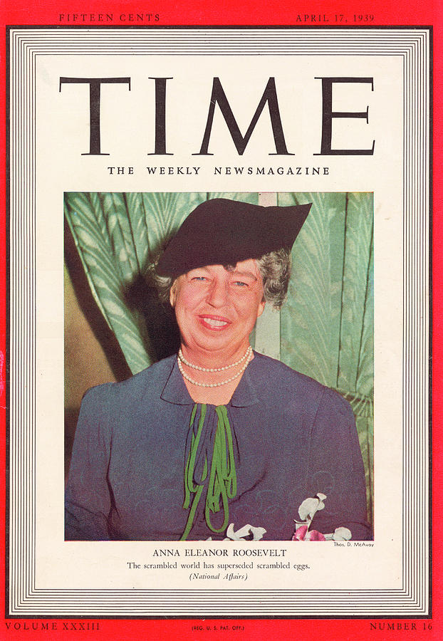 Eleanor Roosevelt - 1939 Photograph by Thomas D Mcavoy