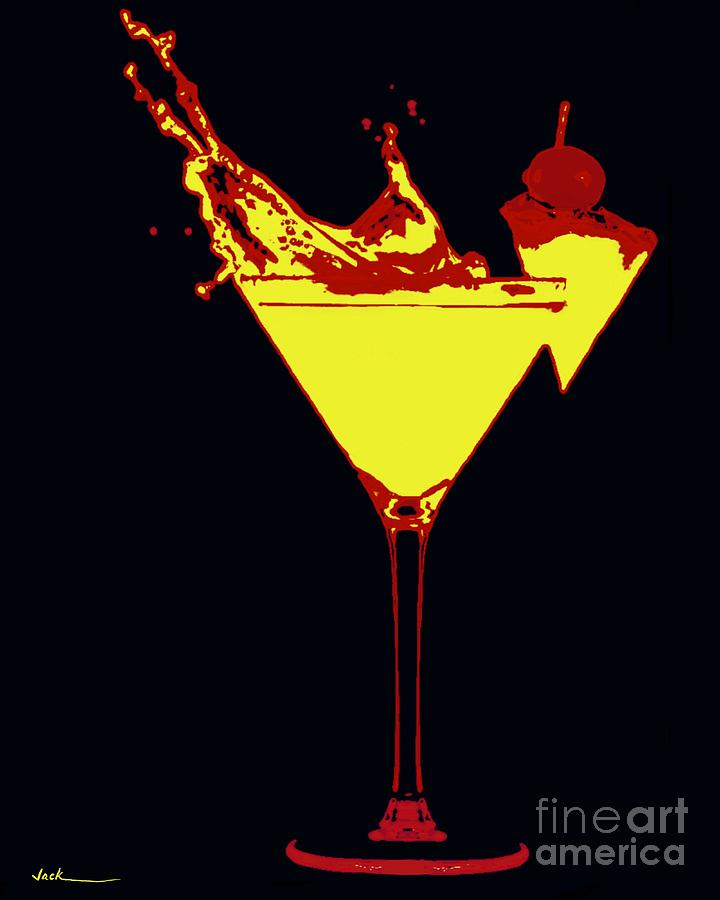Drink Painting - Election Splash by Jack Bunds Drink Painting - Election Splash by Jack Bunds