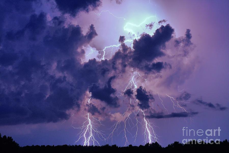 Electric Fingers Photograph by Rick Lipscomb