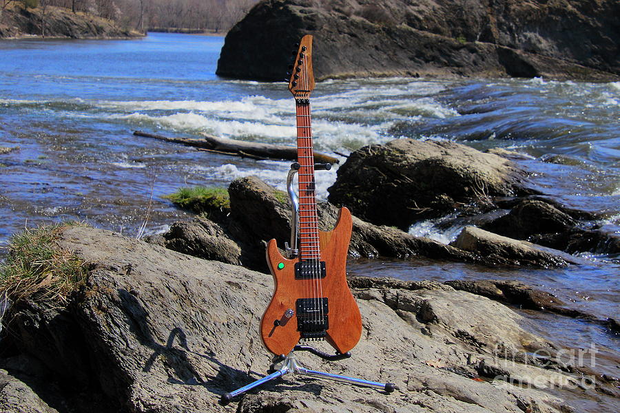 Electric Guitar River Side 4 Photograph by Jason Wicks