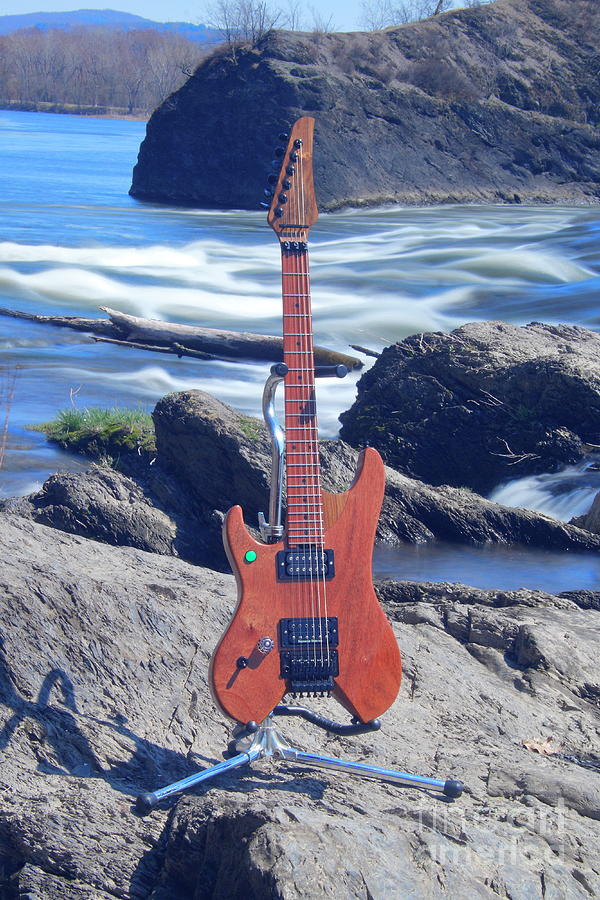 Electric Guitar River Side 6 Photograph by Jason Wicks