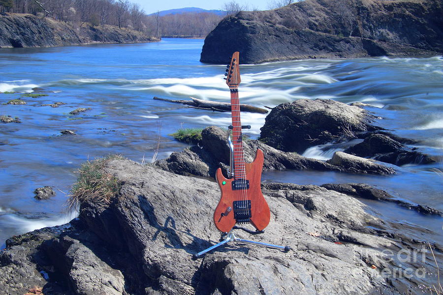 Electric Guitar River Side 7 Photograph by Jason Wicks